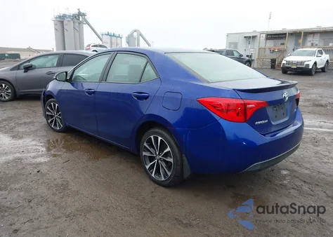 2017 Toyota Corolla Se z USA, uszkodzony, nr VIN 2T1BURHE9HC928456